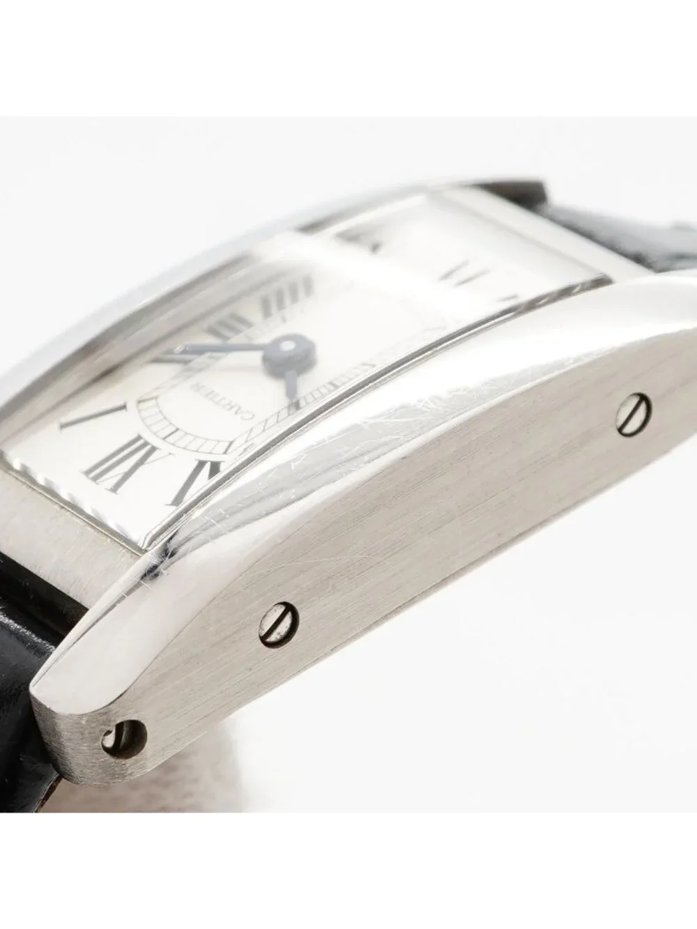 Cartier Tank American Mini Silver Dial Watch